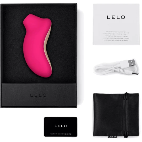 Lelo Sona - бесконтактный звуковой стимулятор клитора, вишня: Назначение Клиторальные