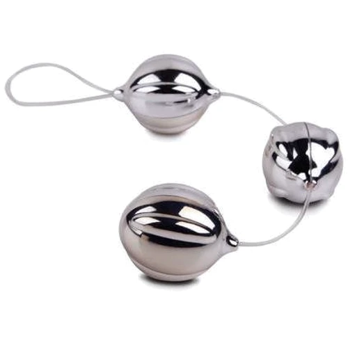 Вагінальні кульки FunZone ViBalls Triple Silver, сріблястий: Для кого Для жінок
