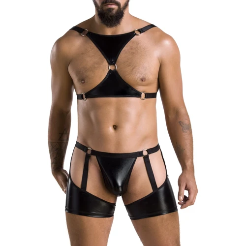 Сексуальный сет Passion 047 SET ARON black XXL/XXXL