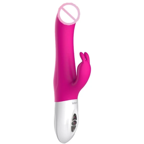 Пульсатор-кролик Leten Vibrator Exciting з підігрівом і вібрацією клиторального відростка