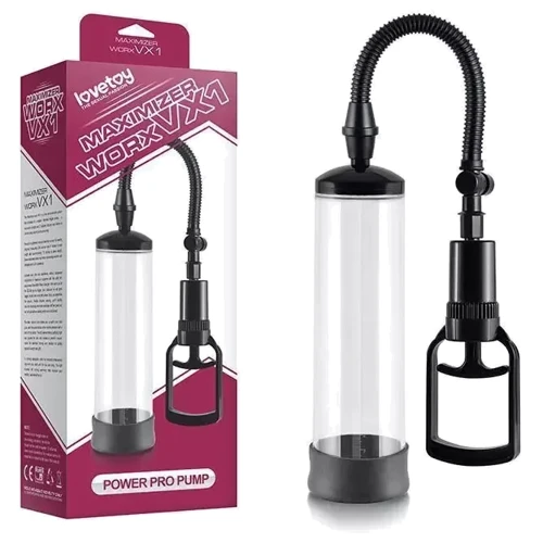 Вакуумная помпа для увеличения члена LoveToy Maximizer Worx VX1 Power Pump фото 6