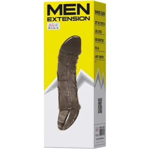Насадка на член LYBAILE Man Extension Black: Для кого Для мужчин