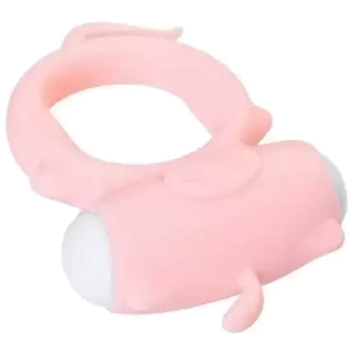 Виброкольцо Toyfa A-Toys KEAR Cock Ring Рink фото 4