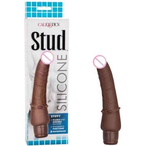 Силіконовий вібратор CalExotics Silicone Stud Stiffy, 12,75х4,5 см: Тип управління кнопкове