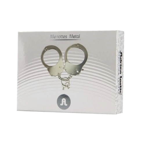 Наручники металлические Adrien Lastic Handcuffs Metallic