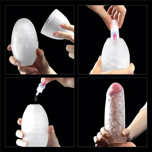 Мастурбатор LOVETOY Giant Egg, Red: Материал TPE (термопластичный эластомер)