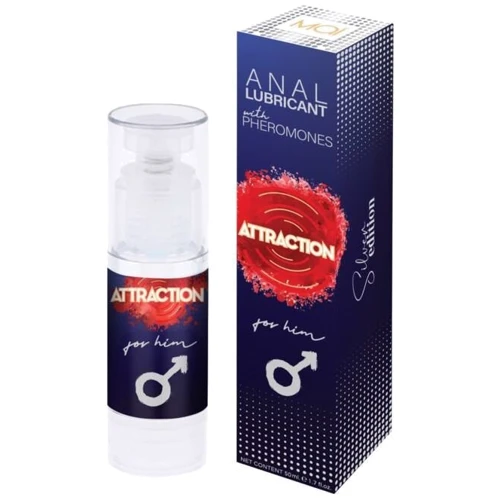 Смазка для анального секса MAI Attraction Anal for Him (50 мл) на водной основе с феромонами: Форма выпуска Гель