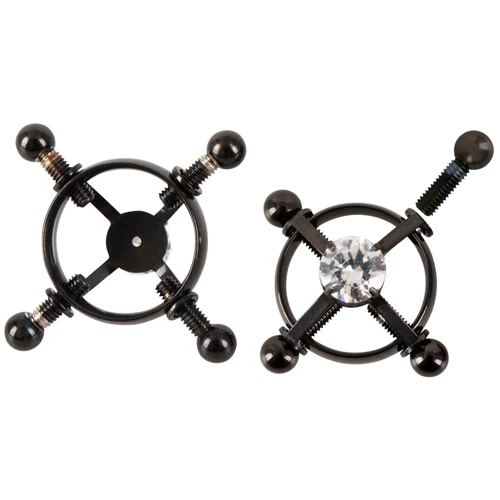 Затискачі для сосків Orion Bad Kitty Nipple Jewellery Вlack фото 4