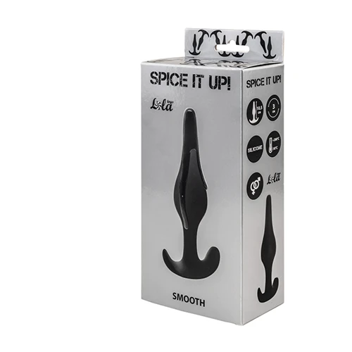 Анальный плаг Spice it up Smooth - Black, 57800801: Тип Анальные пробки