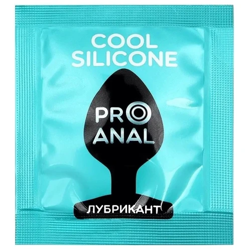 Силиконовый анальный лубрикант Биоритм COOL SILICONE PRO ANAL, 3 ml