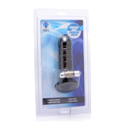 Удлиняющая насадка с вибрацией Vibrating Girth Enhancing Sheath: Наличие вибрации Есть
