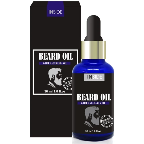 Inside Beard Oil средство для бороды c маслом макадами и миндальным маслом 30 мл
