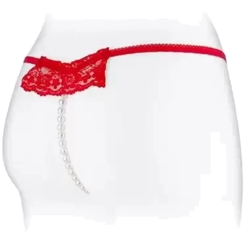 Трусики-стринги с жемчужной ниткой Fashion Secret KATIA Red: Для кого Для женщин