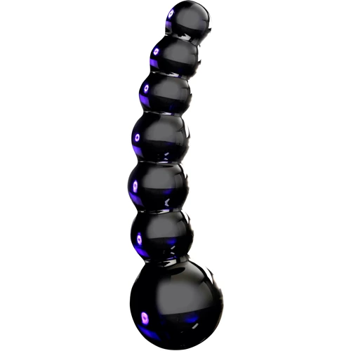 Анальная пробка Icicles No 66 Black, 12x3.5 см, черный: Тип Анальные пробки