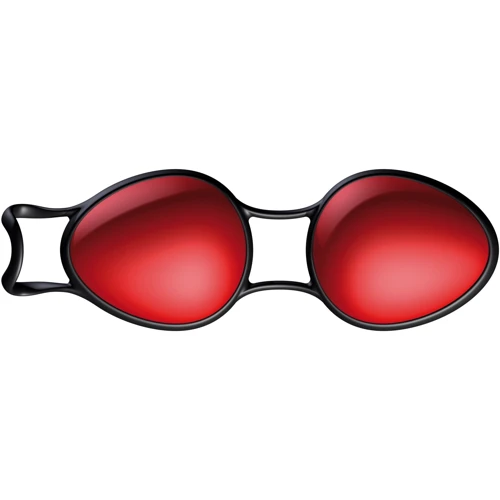 Вагинальные шарики JoyDivision - Joyballs Secret, red/black: Наличие вибрации Нет