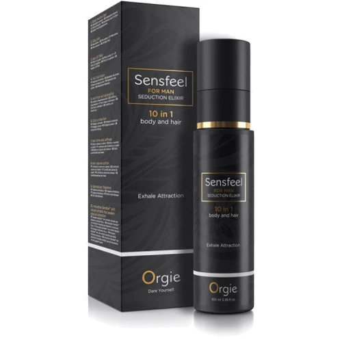 Лосьон с феромонами для тела и волос Orgie – Sensfeel Seduction Elixir 10 in 1 for Man (100 мл): Тип Бальзам