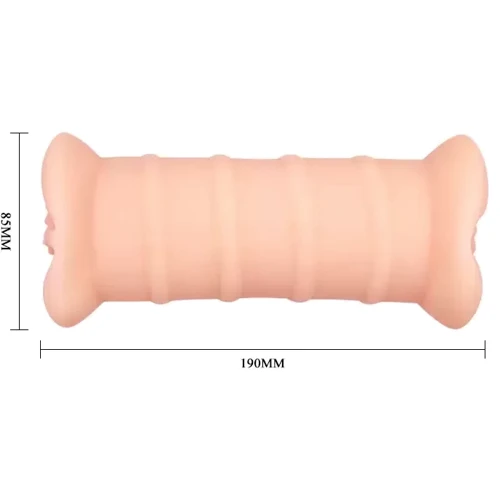 Мастурбатор-вагина с двумя входами и вибрацией Crazy Bul - Emma Double Vagina (BM-009148ZH): Тип Вагина