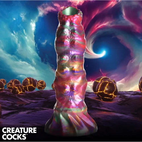 Фантазийный фаллоимитатор инопланетянина с 4 личинками-яйцами Creature Cocks Larva Silicone Ovipositor Dildo: Назначение Вагинальные