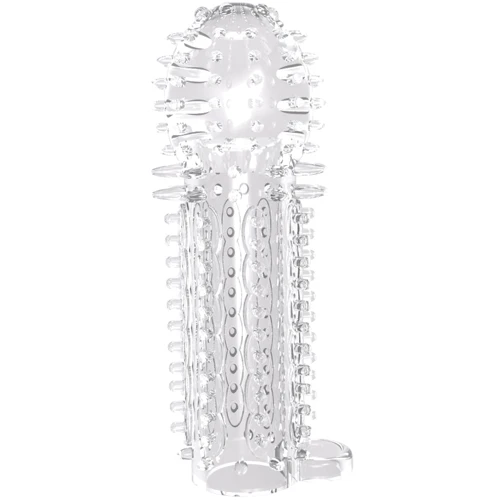 Насадка на член Chisa SuperMe Nubby Sleeve Clear: Наличие вибрации Нет