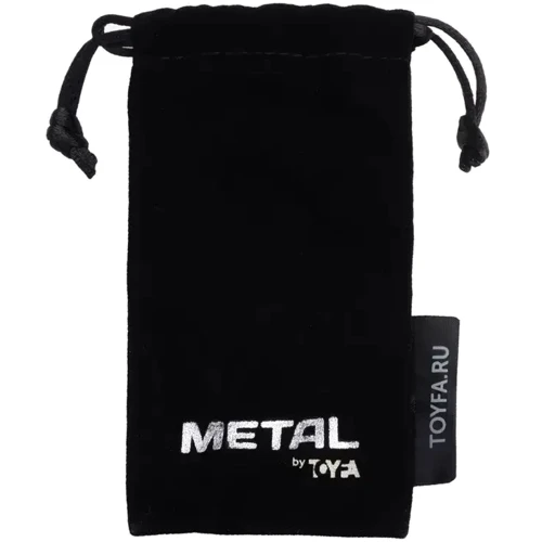 Металевий анальний затор із кристалом Metal By Toyfa: Тип Анальные пробки