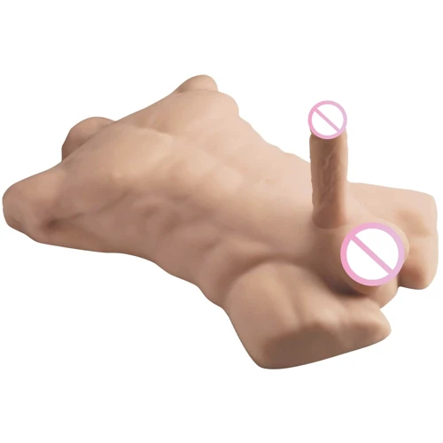 Торс с фаллоимитатором на присоске SilexD Apollo L Male Torso