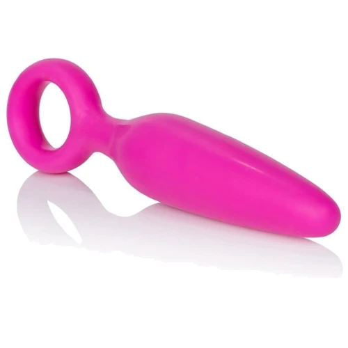 Анальна вібро-пробка Booty Call Booty Glider, 9.5x2.5 см, рожевий фото 6