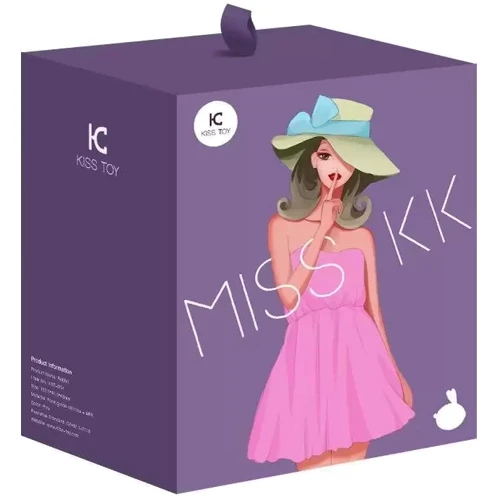 Вакуумний стимулятор з вібрацією KissToy Miss KK Purple: Тип управління кнопкове