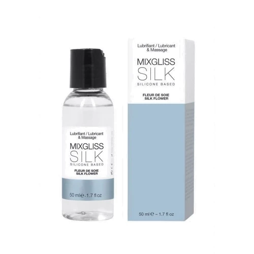 Лубрикант на силиконовой основе MixGliss SILK - FLEUR DE SOIE (50 мл)