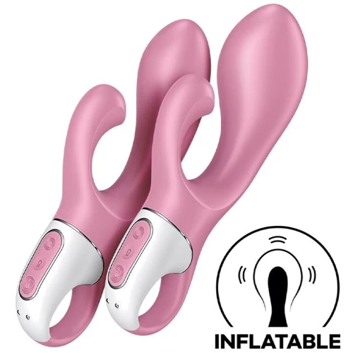 Вибратор-кролик Satisfyer Air Pump Bunny 2: Тип и форма Кролик