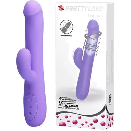 Вибратор с волнообразным вращением Pretty Love «Truman» BW-069004-1: Для кого Для женщин