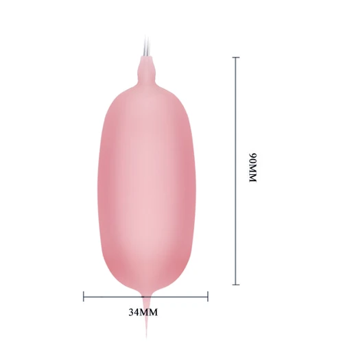 Виброяйцо Eleanora Cyber Vibrating Egg Flesh: Тип и форма Виброяйцо