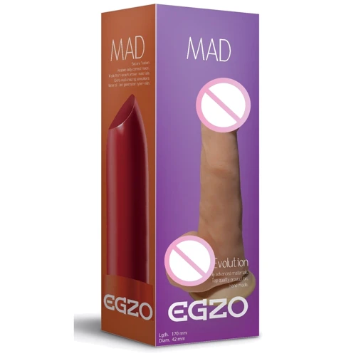 Фаллоимитатор на присоске Egzo G1120 17х4,2 см: Назначение Вагинальные