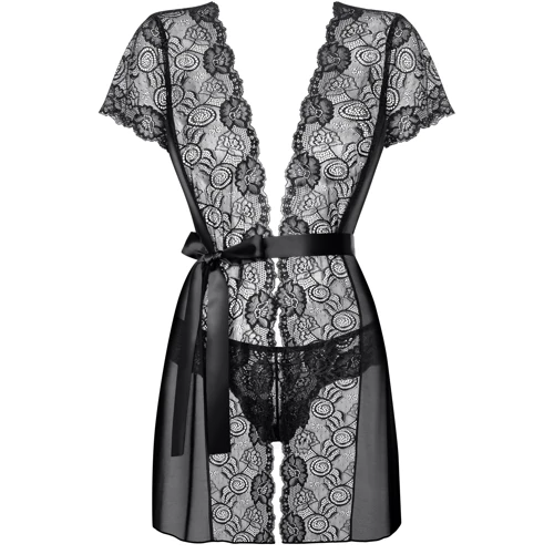 Комплект Obsessive Alluria robe, L/XL фото 3