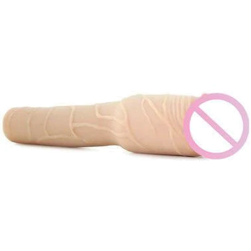 Насадка-удлинитель для пениса Perfect Extension Flesh 76 мм: Наличие вибрации Есть
