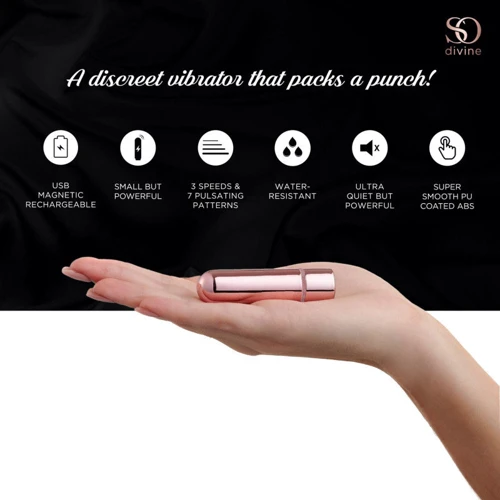 Вибропуля So Divine Shine золотая: Для кого Для женщин