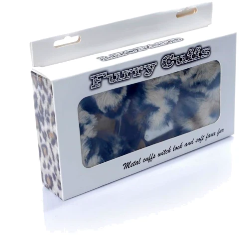 Наручники BOSS Series Furry Cuffs Leopard фото 4