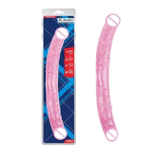 Двухсторонний фаллоимитатор CHISA 18 Inch Dildo Pink: Назначение Вагинальные