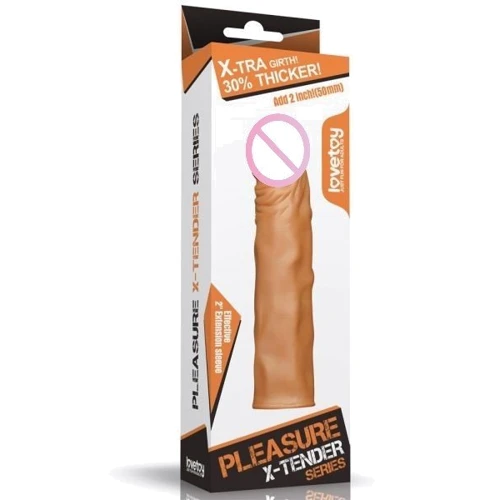 Насадка LoveToy Add 2" Pleasure X Tender, Brown: Для кого Для мужчин