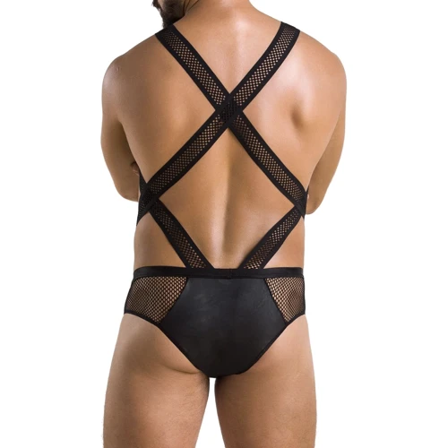 Боди Passion 045 BODY VICTOR black S/M: Применение На тело
