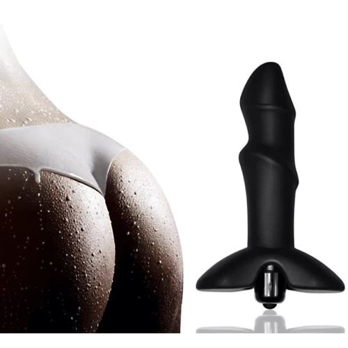 Массажеры простаты LoveToy P Spot Plug Vibrating Black: Тип Массажеры простаты
