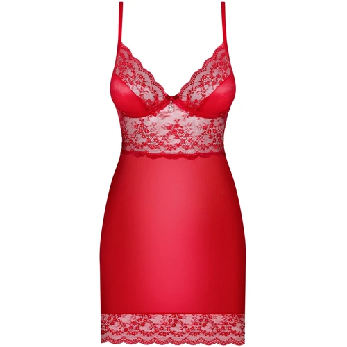 Комплект Obsessive Lovica chemise, S/M фото 3