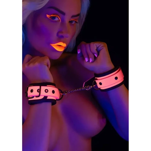 Наручники-манжеты Taboom Wrist Cuffs (розовый): Для кого Унисекс