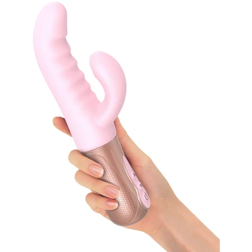 Двойной пульсатор кролик Love To Love SASSY BUNNY - BABY PINK: Назначение Для точки ДЖИ