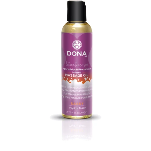 Массажное масло DONA Massage Oil SASSY - TROPICAL TEASE (110 мл)