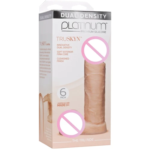Фаллоимитатор Doc Johnson Platinum TRUSKYN - The Tru Ride 6 Inch: Тип Реалистичные