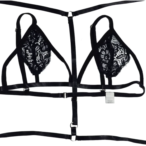 Эротический комплект NDS 553 Black L/XL (23954): Декор Стрепы, Кружево