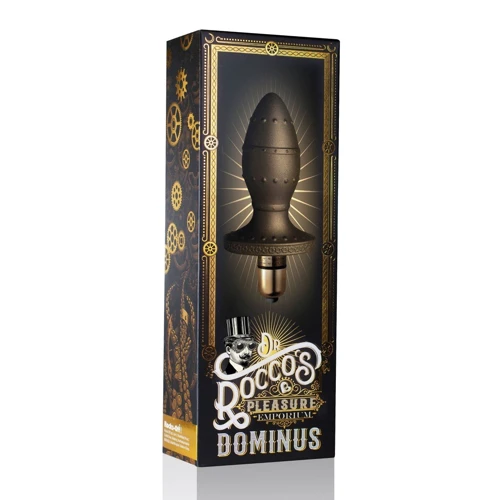Rocks-Off Dr. Rocos Pleasure Emporium анальная вибропробка Dominus, 11.8x3.6 см: Для кого Унисекс