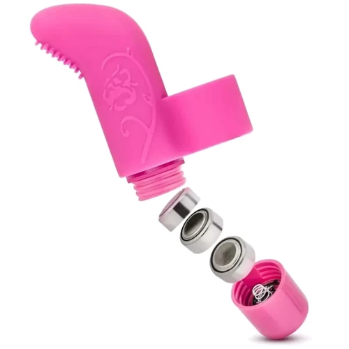 Вибромассажер на палец CHISA MisSweet Finger Vibe, Pink: Длина, см 7.4