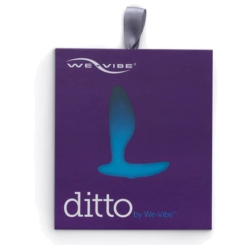 Анальная вибропробка Ditto by We-Vibe Moonlight blue: Особенности Водонепроницаемые