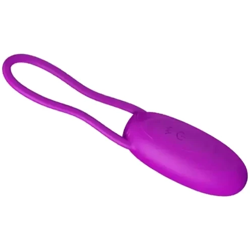 Віброяйце з дистанційним керуванням Pretty Love - DAVE 12 Functions USB, BI-014237: Діаметр, см 3.3